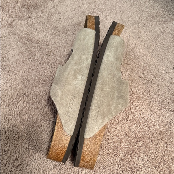 Birkenstock Gray and Brown Men's Sandals - Picture 4 of 4